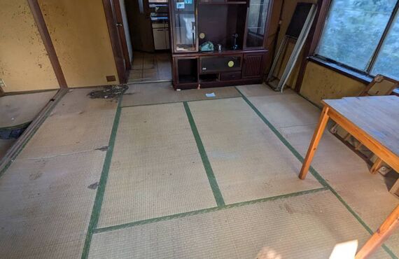 秋田市広面で解体前の残置物処分を行いました｜不用品・家財整理もお任せください