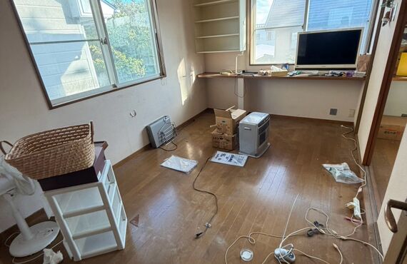 秋田市新屋で残置物処分を行いました｜不用品回収・家財整理